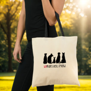 Dog Mom Tote Bag