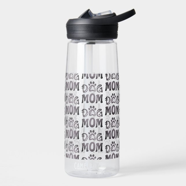 Dog Mom Water Bottle (Left)