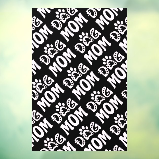 Dog Mom Window Cling (Sheet 3)