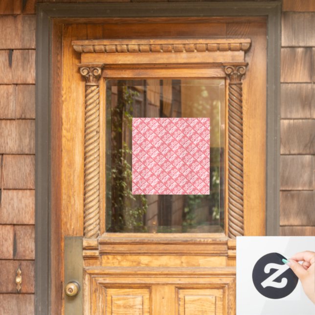 Dog Mom Window Cling (Home Door)