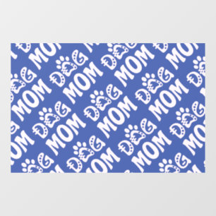 Dog Mom Window Cling