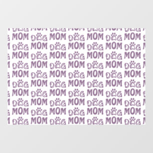 Dog Mom Window Cling