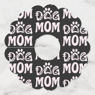 Dog Mom Wine Glass Tag