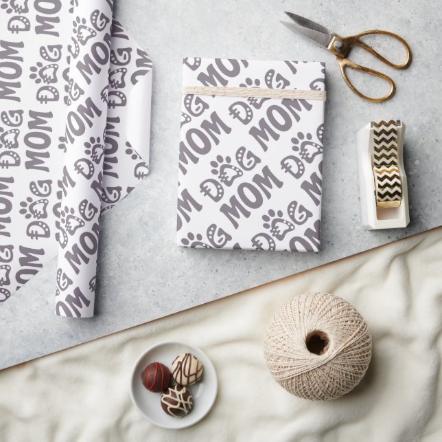 Dog Mom Wrapping Paper (Crafts)