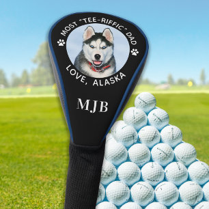 Dog Most Tee-Riffic Dad Personalized Photo Driver Golf Head Cover