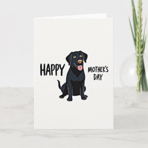 Dog Mothers Day Art Card