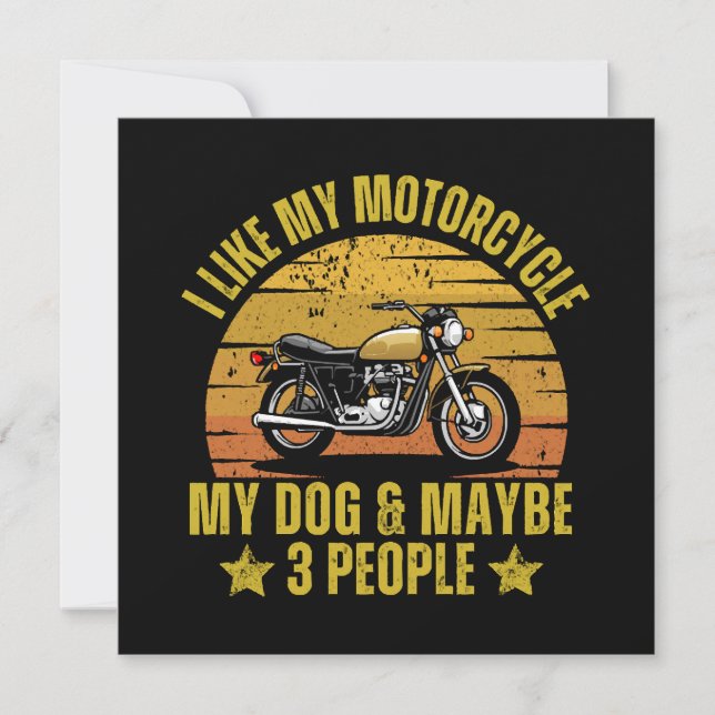 Dog Motorcycle (Front)