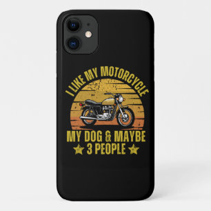 Dog Motorcycle iPhone 11 Case