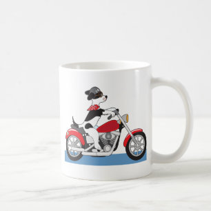 Dog Motorcycle Coffee Mug