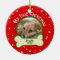 Dog My First Christmas Red and Green Pet Photo