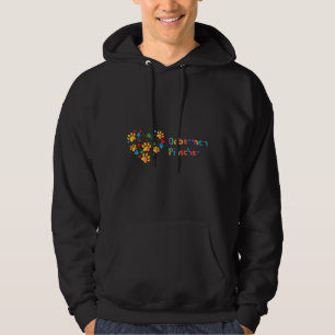 Dog Names Cmyk Series Doberman Pinscher Hoodie