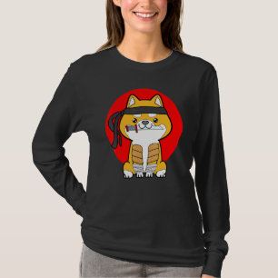 Dog Ninja Bushido Ronin Japanese Samurai T-Shirt