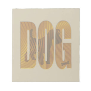 dog notepad