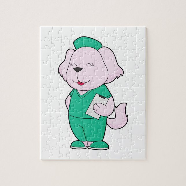 Dog Nurse Jigsaw Puzzle (Vertical)