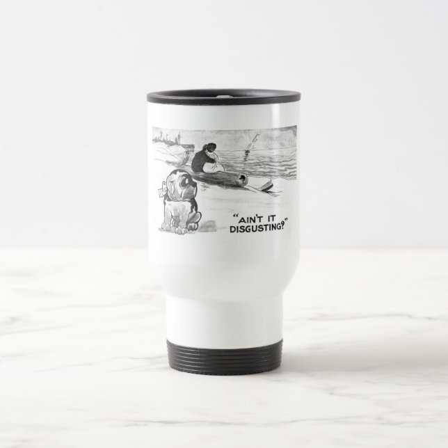 dog on mug (Center)