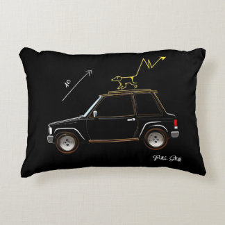 Dog on Wall Street  Accent Pillow