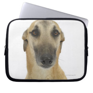 Dog on White 41 Laptop Sleeve