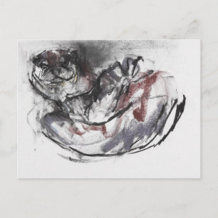 Dog Otter Postcard