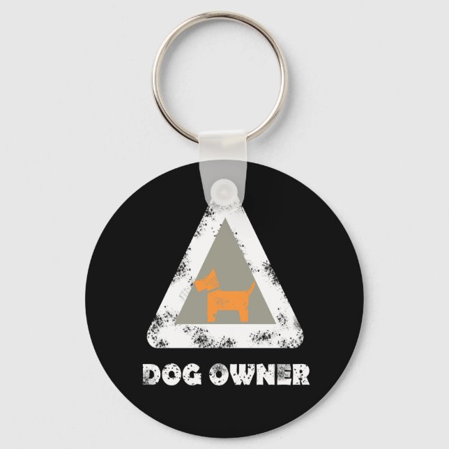 Dog Owner Keychain (Front)