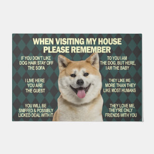 Dog Owner New House Gift, Welcome Dog Front Rugs