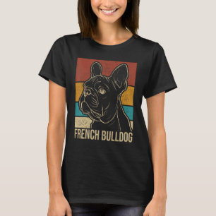 Dog Owner Vintage Animal Outfit Retro French Bull T-Shirt