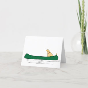 Dog Paddle Note Card