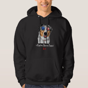 Dog Papa Puppy Dad Miniature American Shepherd Hoodie