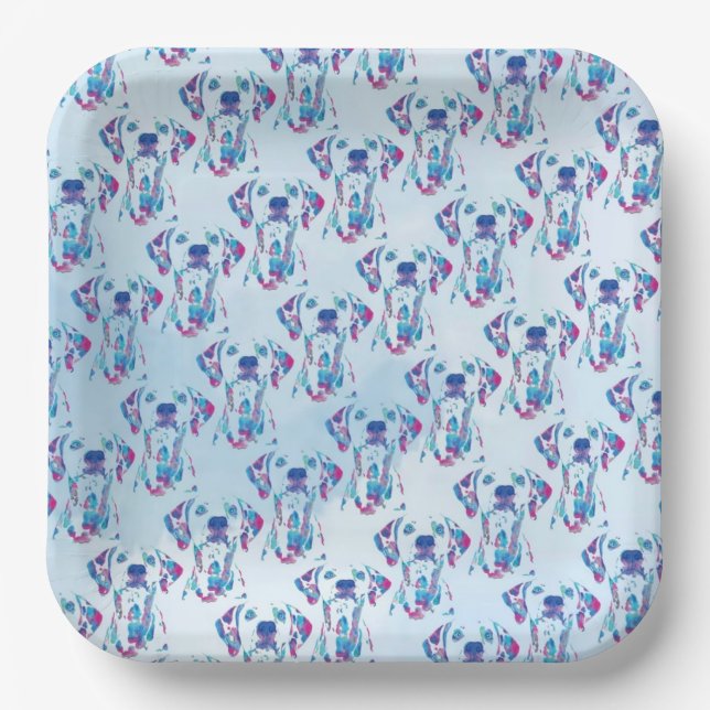 Dog Paper Plate (Front)