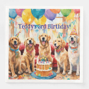 Dog Party  Napkin