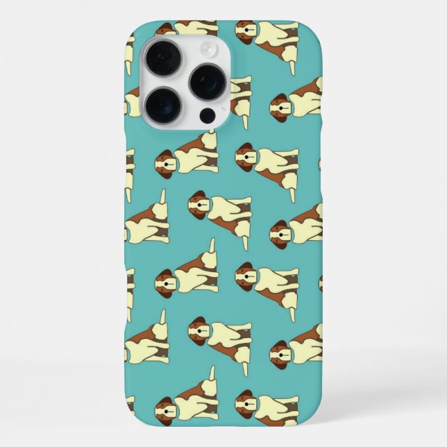 dog pattern iPhone case (Back)