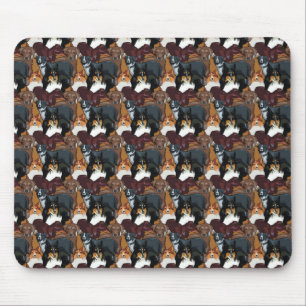 Dog Pattern Mouse Pad