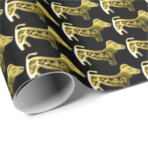 Dog Pattern Wrapping Paper