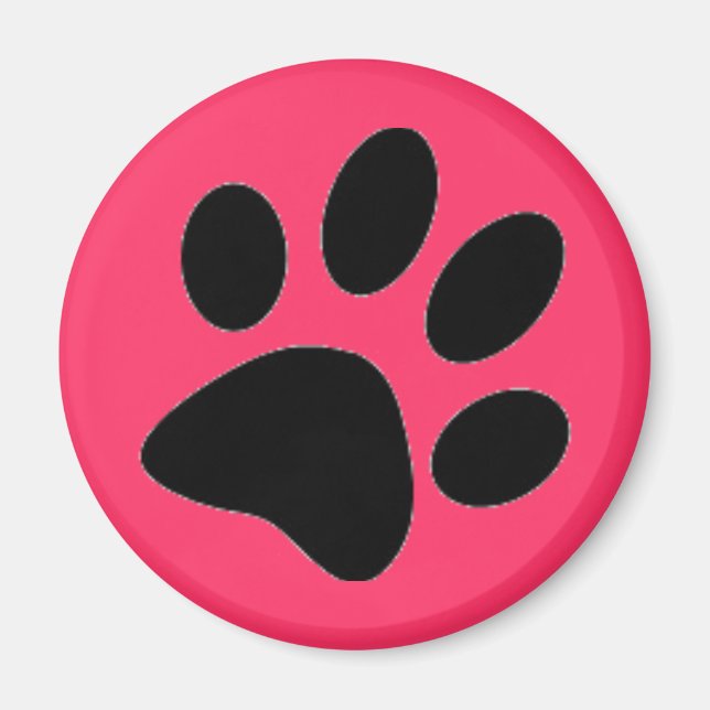 dog paw magnet (Front)