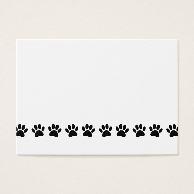 Dog Paw Pattern (Front)