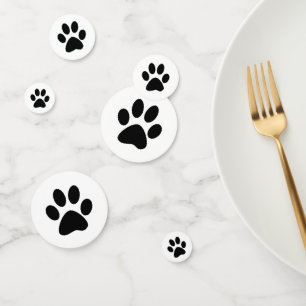 Dog Paw Print Confetti