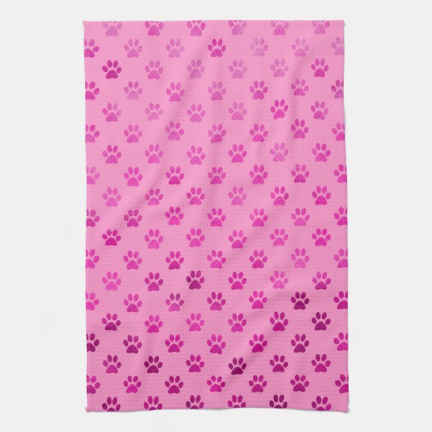 hot pink kitchen towels