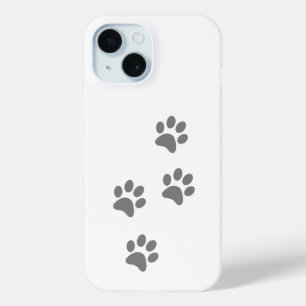 Dog Paw Print iPhone Case – Cute Animal Print 