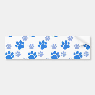 Dog Paw Print Simple Animal Lover Cute Puppies Bumper Sticker