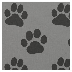 Dog Paw Prints Fabric