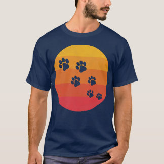 Dog Paw Prints T-Shirt