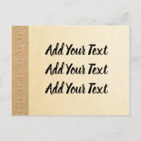 Dog Paw Prints With Faux Embossed Paper Texture