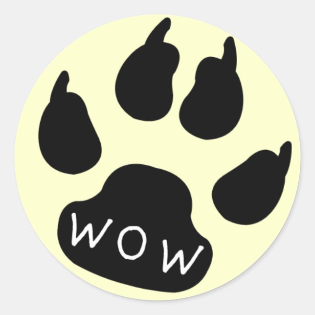 Dog Paw Stickers (Front)