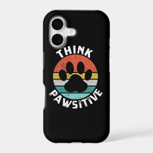 Dog Paw Think Pawsitive Dog Lover
