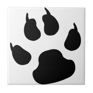 Dog Paw Tile