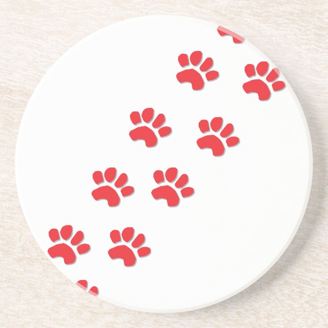 Dog Paws Coaster (Front)