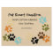 Dog Paws cusom flyer