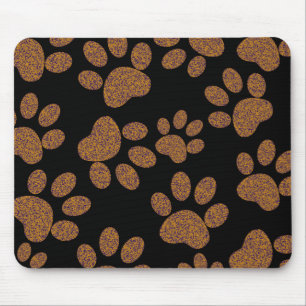 dog paws mouse pad