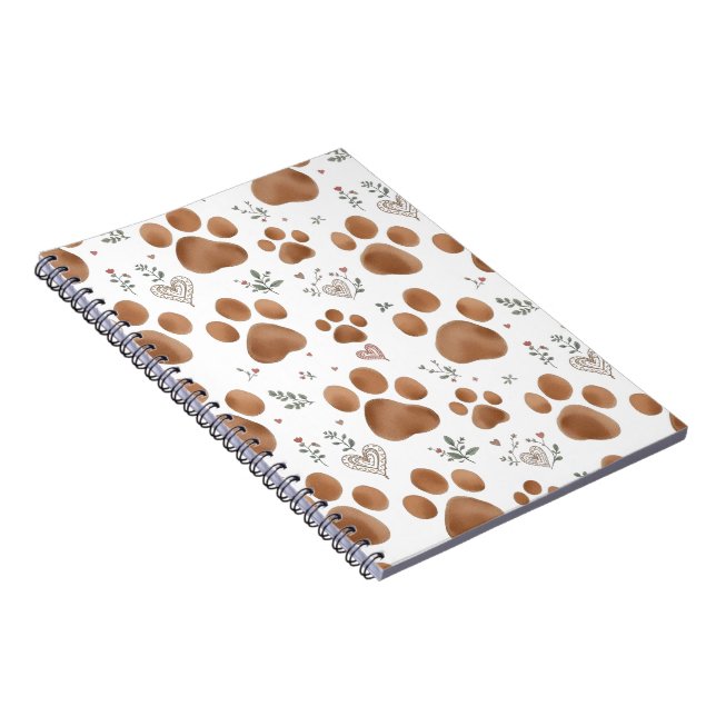 Dog paws notebook (Right Side)