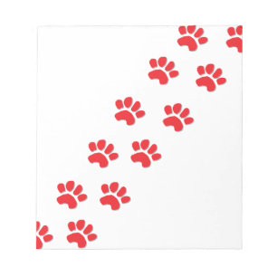 Dog Paws Notepad