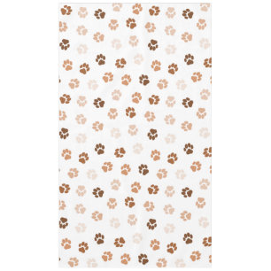 Dog paws tablecloth
